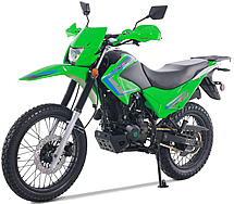 TAO MOTOR TBR7D Dual Sport 250cc Enduro Bike Motorcycle with USB Port, Upgraded Skid Plate, Ignition Coil, Waterproof Fuse Holder. Air Cooled 4-stroke Engine, Manual 5 Speed, Dual Disc Brakes, LED Lights, 19"/17" DOT Tires, 70 MPH. Free shipping.