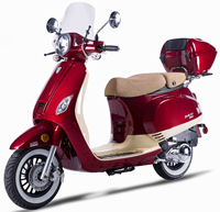AMIGO AVENZA 150cc Scooter with Windshield, LED Light, USB Port, White Wall Tires EPA, DOT and CARB approved for all 50 States, 99.9% assembled. Free shipping to your door, free helmet and 1 year bumper to bumper warranty.