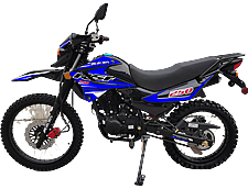 2022 Upgraded Enduro Dual Sport 250cc Motorcycle Air Cooled Balance Shaft Engine, Manual 5 Speed, Dual Disc Brakes, Hand-guards, 21"/18" Street Tires, 70 MPH (DB-49-250). Free shipping to your door. Free helmet. 1 year warranty.