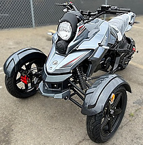 2022 Amigo Dragster 200cc Motor Trike Automatic w/ Reverse, 14" Big Tires, Front & Rear Disc Brakes, Digital Dash, Extra LED Light, 99.9% Assembled! Street legal in all 50 States! Free shipping to door, free helmet, 1 year bumper to bumper warranty