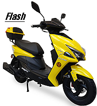 2025 ICE BEAR "FLASH" 150cc Gas Scooter Fully Automatic with ABS Disc Brake, Dual Shocks, Kenda Tires, LED Lights, USB Port (PMZ150-4), free shipping to your door, 1 year bumper to bumper warranty, life time technical support.
