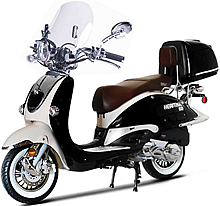 BMS Heritage 150cc 2-Tone Scooter Fully Automtic CVT, EPA/DOT/CARB (99.9% assembled)