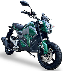 CARB Approved "Mini Max" 150cc Motorcycle Automatic Transmission, LED Lights, 12" Tires, Sport Muffler, Top Speed over 55 MPH (PMZ150-M1), Free shipping, free helmet, motorcycle cover, security lock alarm, 1 year bumper to bumper warranty.