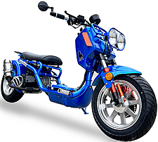 ICE BEAR "GEN IV MADDOG" 150cc Scooter Street Bike with HID Headlights, LED Turn Signals & Tailight, Digital Dash, Upgraded Suspension/Muffler/Wheel Fenders/Tires/Seat/Mirrors PMZ150-21, FREE SHIPPING TO YOUR DOOR