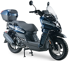 CARB Approved "Mini Max" 150cc Motorcycle Automatic Transmission, LED Lights, 12" Tires, Sport Muffler, Top Speed over 55 MPH (PMZ150-M1), Free shipping, free helmet, motorcycle cover, security lock alarm, 1 year bumper to bumper warranty.