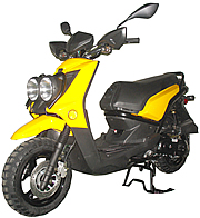 ROKETA 49cc 50cc Moped Scooter CRUISER-50 w/ 12" Big Tires (MC-31-50). Free shipping to your door with a free scooter helmet. 1 year warranty.