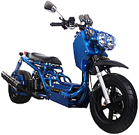 ICE BEAR "MADDOG" 50cc Street Bike with 12" Big Tires Fully Automatic (PMZ50-19)