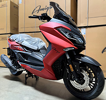 CARB Approved NEW Amigo 300cc EFI Scooter 99.9% Assembled STORM-300 with Windshield, Remote Start, Air Suspension, Dual Disc Brakes, Bluetooth Speakers USB Port, free shipping to your door, 1 year bumper to bumper warranty, lift-time technical support.