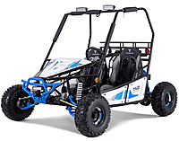 TAO TAO TRITON 125cc Youth Go kart Fully Automatic with Reverse, Speed Limiter, Adjustable Shocks, LED Lights, Dual USB Port, 7"Tires, 2022 New Colors and Design, 6 months parts warranty, life time tech support. Free shipping to your door, free helmet.