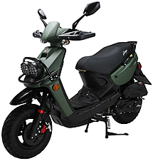 2022 Amigo 150cc Scooter Warrior 150 with Protective Heavy Duty Hand-guards, USB Port, LED Lights, ABS Disc Brake (99.9% Assembled). Free shipping to door, free helmet or scooter cover. 1 year bumper to bumper warranty.