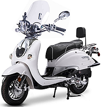 BMS Heritage 150cc 1-Tone Scooter Limited Edition Fully Automtic CVT, EPA/DOT/CARB (95% assembled)