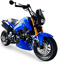 CARB Approved ICE BEAR 125cc Street Bike Motorcycle Air Cooled Manual 4 Speed, Dual Disc Brakes, Inverted Forks, 12" Tires (PMZ125-1). Free shipping to your door. Free helmet. 1 year warranty.