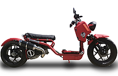 ICE BEAR "GEN V MADDOG" 150cc Scooter Street Bike with 14" Big Tire, LED Lights, Digital Dash, Upgraded Suspension/Muffler/Wheel Fenders/Tires/Seat/Mirrors (PMZ150-22), FREE SHIPPING TO YOUR DOOR
