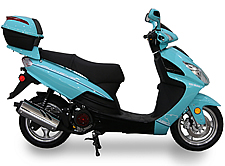 ICE BEAR 150cc Gas Scooter Fully Automatic with 13" DOT Tires (PMZ150-3C)